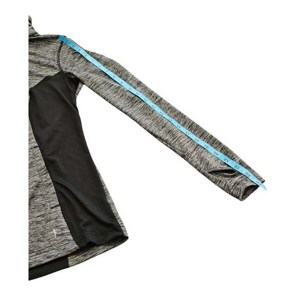 Danskin Small Gray and Black Long Sleeve Zip Closure Jacket - Picture 7 of 7